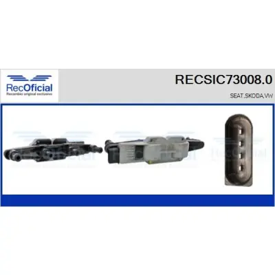 Disponible Ahora Bobina de encendido RECOFICIAL RECSIC73008.0 RECOFICIAL RECSIC73008.0
